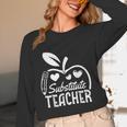 Cute Substitute Teacher Appreciation Men Women Women Long Sleeve T-Shirt, novelty gifts, funny gifts Cute Substitute Teacher Appreciation Men Women Women Long Sleeve T-Shirt, novelty gifts, funny gifts