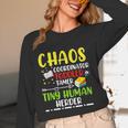 Daycare Teacher School Chaos Coordinator Toddler Tamer For Men Women Kids Women Long Sleeve T-Shirt, novelty gifts, funny gifts Daycare Teacher School Chaos Coordinator Toddler Tamer For Men Women Kids Women Long Sleeve T-Shirt, novelty gifts, funny gifts