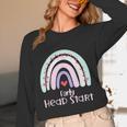 Early Headstart Cute Retro Rainbow Teachers Women Long Sleeve T-Shirt, novelty gifts, funny gifts