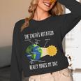 Earth Rotation Earth Day Science Teacher Kids Women Women Long Sleeve T-Shirt, novelty gifts, funny gifts Earth Rotation Earth Day Science Teacher Kids Women Women Long Sleeve T-Shirt, novelty gifts, funny gifts