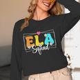 ELA Squad Teacher Back To School English Language Arts Women Long Sleeve T-Shirt, novelty gifts, funny gifts