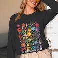 Everyone Is Welcome Here Tshirt Idaho Teacher Support Retro Women Long Sleeve T-Shirt, novelty gifts, funny gifts Everyone Is Welcome Here Tshirt Idaho Teacher Support Retro Women Long Sleeve T-Shirt, novelty gifts, funny gifts