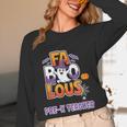 Fabulous Pre-K Teacher Halloween Costume Classroom Outfit Women Long Sleeve T-Shirt, novelty gifts, funny gifts