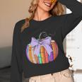 Fall Pumpkin Books Lover Halloween Teacher Teaching Staff Women Long Sleeve T-Shirt, novelty gifts, funny gifts Fall Pumpkin Books Lover Halloween Teacher Teaching Staff Women Long Sleeve T-Shirt, novelty gifts, funny gifts