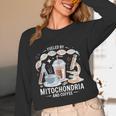 Fueled By Mitochondria Coffee Science Teacher Student Women Long Sleeve T-Shirt, novelty gifts, funny gifts Fueled By Mitochondria Coffee Science Teacher Student Women Long Sleeve T-Shirt, novelty gifts, funny gifts