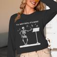 Funny Skeleton Music Teacher I'Ll Wait Until It's Quiet Women Long Sleeve T-Shirt, novelty gifts, funny gifts Funny Skeleton Music Teacher I'Ll Wait Until It's Quiet Women Long Sleeve T-Shirt, novelty gifts, funny gifts