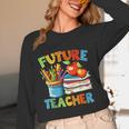 Future Teacher Costume For Kids Back To School Boy Girl Women Long Sleeve T-Shirt, novelty gifts, funny gifts Future Teacher Costume For Kids Back To School Boy Girl Women Long Sleeve T-Shirt, novelty gifts, funny gifts