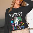 Future Teacher School Teacher Female Women Long Sleeve T-Shirt, novelty gifts, funny gifts Future Teacher School Teacher Female Women Long Sleeve T-Shirt, novelty gifts, funny gifts