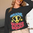 Grade 1 Super Squad Superhero Teacher Team Women Long Sleeve T-Shirt, novelty gifts, funny gifts Grade 1 Super Squad Superhero Teacher Team Women Long Sleeve T-Shirt, novelty gifts, funny gifts
