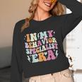 Groovy In My Behavior Specialist Era Behavior Teachers Women Long Sleeve T-Shirt, novelty gifts, funny gifts Groovy In My Behavior Specialist Era Behavior Teachers Women Long Sleeve T-Shirt, novelty gifts, funny gifts