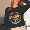 Groovy Lead Teacher Appreciation Back To School Women Long Sleeve T-Shirt, novelty gifts, funny gifts Groovy Lead Teacher Appreciation Back To School Women Long Sleeve T-Shirt, novelty gifts, funny gifts
