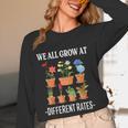 We All Grow At Different Rates Back To School Teacher Women Long Sleeve T-Shirt, novelty gifts, funny gifts We All Grow At Different Rates Back To School Teacher Women Long Sleeve T-Shirt, novelty gifts, funny gifts
