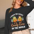 Halloween Teacher Cutest Candy Corn Groovy Spooky Teachers Women Long Sleeve T-Shirt, novelty gifts, funny gifts Halloween Teacher Cutest Candy Corn Groovy Spooky Teachers Women Long Sleeve T-Shirt, novelty gifts, funny gifts