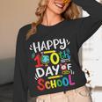 Happy 100th Day Of School 100 Days Of School Teacher Student Women Long Sleeve T-Shirt, novelty gifts, funny gifts Happy 100th Day Of School 100 Days Of School Teacher Student Women Long Sleeve T-Shirt, novelty gifts, funny gifts