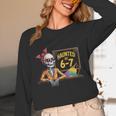 Haunted By 6-7 Teacher Halloween 67 Women Long Sleeve T-Shirt, novelty gifts, funny gifts