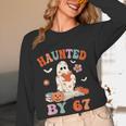 Haunted By 67 Boo Ghost Teacher 6 7 Halloween Costume Women Long Sleeve T-Shirt, novelty gifts, funny gifts Haunted By 67 Boo Ghost Teacher 6 7 Halloween Costume Women Long Sleeve T-Shirt, novelty gifts, funny gifts