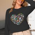 Heart Shape Art Teacher And Painting Sketching Artist Women Long Sleeve T-Shirt, novelty gifts, funny gifts Heart Shape Art Teacher And Painting Sketching Artist Women Long Sleeve T-Shirt, novelty gifts, funny gifts