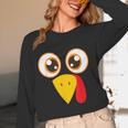 Hilarious Turkey Halloween Thanksgiving Teacher Nurse Women Long Sleeve T-Shirt, novelty gifts, funny gifts