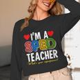 I'm A SPED Teacher Special Education Teacher Women Long Sleeve T-Shirt, novelty gifts, funny gifts I'm A SPED Teacher Special Education Teacher Women Long Sleeve T-Shirt, novelty gifts, funny gifts