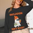 Inclusion Isn't Scary Shirt Halloween SLP Sped Teacher Women Long Sleeve T-Shirt, novelty gifts, funny gifts Inclusion Isn't Scary Shirt Halloween SLP Sped Teacher Women Long Sleeve T-Shirt, novelty gifts, funny gifts