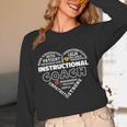 Instructional Coach Heart Teachers Appreciation Women Long Sleeve T-Shirt, novelty gifts, funny gifts Instructional Coach Heart Teachers Appreciation Women Long Sleeve T-Shirt, novelty gifts, funny gifts