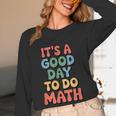 It's A Good Day To Do Math Retro Math Teacher Student Women Long Sleeve T-Shirt, novelty gifts, funny gifts It's A Good Day To Do Math Retro Math Teacher Student Women Long Sleeve T-Shirt, novelty gifts, funny gifts