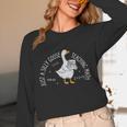 Just A Silly Goose Teaching Math Teacher Back To School Women Long Sleeve T-Shirt, novelty gifts, funny gifts