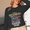I Am A Kindergarten Teacher Shirt Creative Women Long Sleeve T-Shirt, novelty gifts, funny gifts I Am A Kindergarten Teacher Shirt Creative Women Long Sleeve T-Shirt, novelty gifts, funny gifts