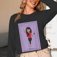 La Maestra Mexican Bingo Card Teacher Lottery Card Women Long Sleeve T-Shirt, novelty gifts, funny gifts