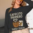 Latina Teacher Bilingual Educator Spanish Heritage Empower Women Long Sleeve T-Shirt, novelty gifts, funny gifts Latina Teacher Bilingual Educator Spanish Heritage Empower Women Long Sleeve T-Shirt, novelty gifts, funny gifts