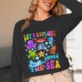 Let's Explore Under The Sea Back To School Student Teacher Women Long Sleeve T-Shirt, novelty gifts, funny gifts Let's Explore Under The Sea Back To School Student Teacher Women Long Sleeve T-Shirt, novelty gifts, funny gifts