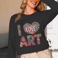 I Love Art Artist Painter Colorful Painting Art Teacher Women Long Sleeve T-Shirt, novelty gifts, funny gifts I Love Art Artist Painter Colorful Painting Art Teacher Women Long Sleeve T-Shirt, novelty gifts, funny gifts
