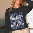 Maestra El Salvador Coquette Bow Hispanic Spanish Teacher Women Long Sleeve T-Shirt, novelty gifts, funny gifts Maestra El Salvador Coquette Bow Hispanic Spanish Teacher Women Long Sleeve T-Shirt, novelty gifts, funny gifts