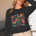Maestra Flowers Spanish Teacher Cinco De Mayo Women Long Sleeve T-Shirt, novelty gifts, funny gifts Maestra Flowers Spanish Teacher Cinco De Mayo Women Long Sleeve T-Shirt, novelty gifts, funny gifts