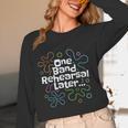 Marching Band Director Music Teacher Women Long Sleeve T-Shirt, novelty gifts, funny gifts