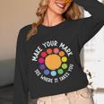Make Your Mark For a International Dot Day Teacher Dot Lover Women Long Sleeve T-Shirt, novelty gifts, funny gifts Make Your Mark For a International Dot Day Teacher Dot Lover Women Long Sleeve T-Shirt, novelty gifts, funny gifts