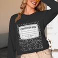 Matching Group Halloween Costume For Teachers Women Long Sleeve T-Shirt, novelty gifts, funny gifts