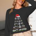 Math Equation Merry X-Mas Math Teacher Christmas Humor Men Women Kids Women Long Sleeve T-Shirt, novelty gifts, funny gifts