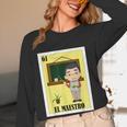 Mexican For Teachers El Maestro Women Long Sleeve T-Shirt, novelty gifts, funny gifts Mexican For Teachers El Maestro Women Long Sleeve T-Shirt, novelty gifts, funny gifts
