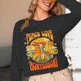 Montessori School Montessori Teacher Peace Love Montessori For Men Women Women Long Sleeve T-Shirt, novelty gifts, funny gifts