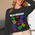 Nerdy Forms Nanotubes Chemistry Teacher Geek Women Long Sleeve T-Shirt, novelty gifts, funny gifts