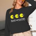 Nerdy Pac-Math Nom Retro Game Precalculus Math Teacher Women Long Sleeve T-Shirt, novelty gifts, funny gifts Nerdy Pac-Math Nom Retro Game Precalculus Math Teacher Women Long Sleeve T-Shirt, novelty gifts, funny gifts