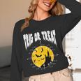 Nerdy Trig Or Treat Halloween Costume Math Teacher Women Long Sleeve T-Shirt, novelty gifts, funny gifts