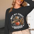 Not My First Rodeo Back To School Teacher Women Long Sleeve T-Shirt, novelty gifts, funny gifts