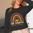One Thankful Science Teacher Rainbow Boho Fall Thanksgiving Women Long Sleeve T-Shirt, novelty gifts, funny gifts One Thankful Science Teacher Rainbow Boho Fall Thanksgiving Women Long Sleeve T-Shirt, novelty gifts, funny gifts