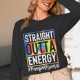 Paraprofessional Straight Outta Energy Teacher Life For Men Women Women Long Sleeve T-Shirt, novelty gifts, funny gifts Paraprofessional Straight Outta Energy Teacher Life For Men Women Women Long Sleeve T-Shirt, novelty gifts, funny gifts