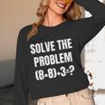PEMDAS Math Problem 67 Meme Elementary Teacher Joke Women Long Sleeve T-Shirt, novelty gifts, funny gifts PEMDAS Math Problem 67 Meme Elementary Teacher Joke Women Long Sleeve T-Shirt, novelty gifts, funny gifts