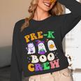 Pre-K Boo Crew Cute Ghost Halloween Costume Teacher Student For Men Women Kids Women Long Sleeve T-Shirt, novelty gifts, funny gifts Pre-K Boo Crew Cute Ghost Halloween Costume Teacher Student For Men Women Kids Women Long Sleeve T-Shirt, novelty gifts, funny gifts