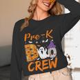 Pre K Boo Crew Teacher Student Halloween Pre Kindergarten Women Long Sleeve T-Shirt, novelty gifts, funny gifts Pre K Boo Crew Teacher Student Halloween Pre Kindergarten Women Long Sleeve T-Shirt, novelty gifts, funny gifts