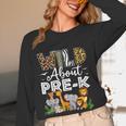Pre-k Teacher Kids Back To School Wild About Pre-k Women Long Sleeve T-Shirt, novelty gifts, funny gifts Pre-k Teacher Kids Back To School Wild About Pre-k Women Long Sleeve T-Shirt, novelty gifts, funny gifts